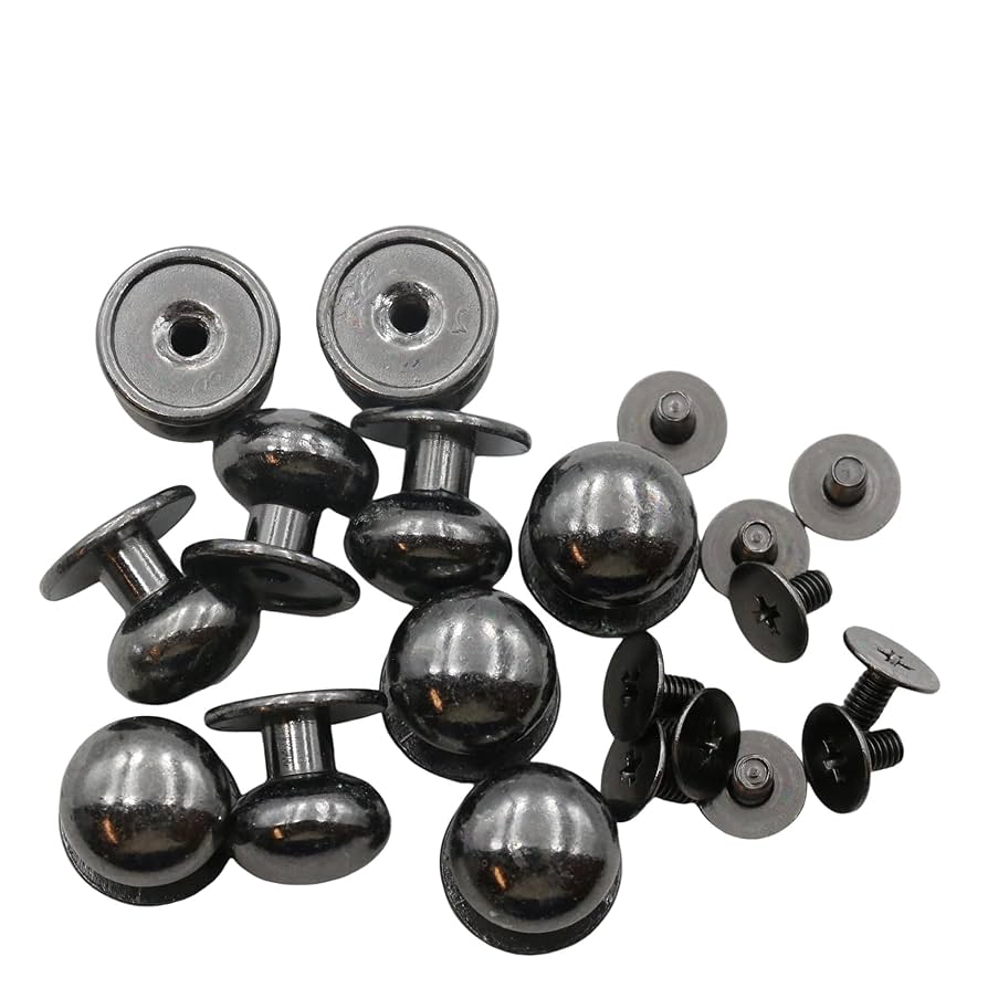 Amazon.co.jp: KUKU工房 ネジ式 ギボシ レザークラフト向け 頭径