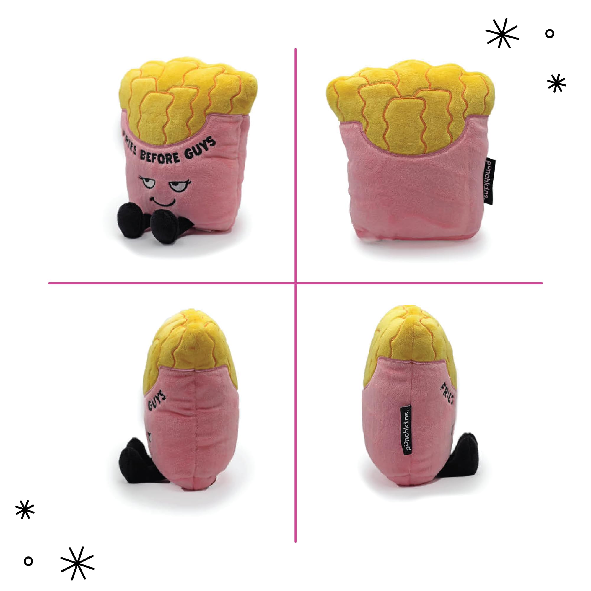 Amazon.co.jp: パンチキンズ フライドポテト 食通ぬいぐるみ 面白い