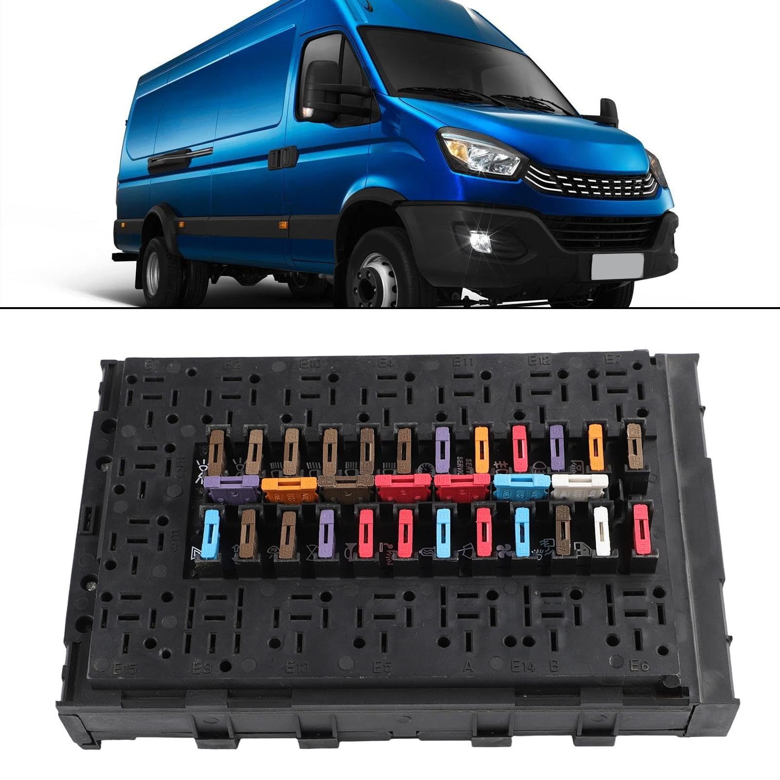 Unité de boîte à fusibles 5801360083 de remplacement direct pour réparation électrique Iveco Daily 1989-2006