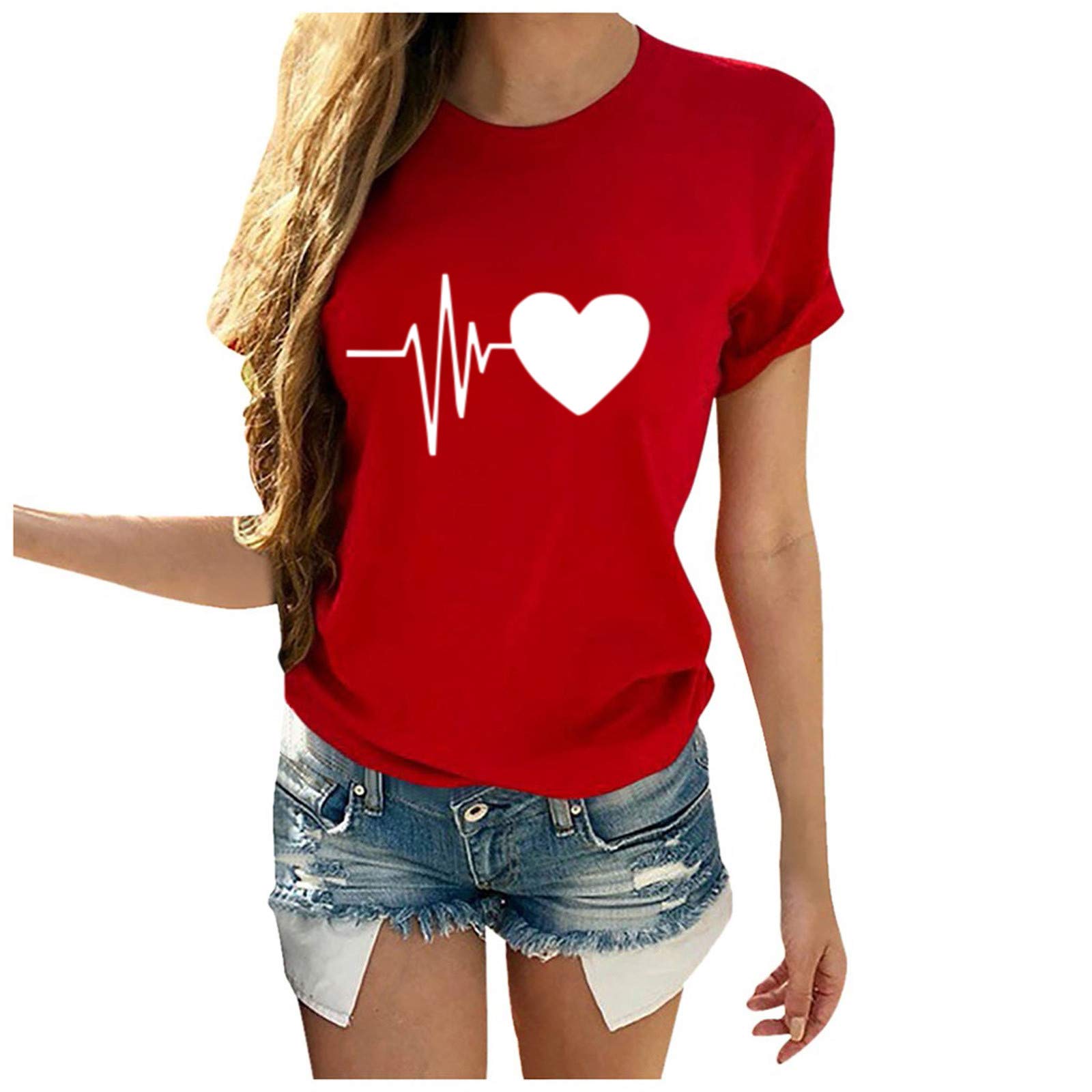 Franterd Mommy & Me Mom & Baby Parent-Child Letter T Shirt Family Matching Clothes Outfits