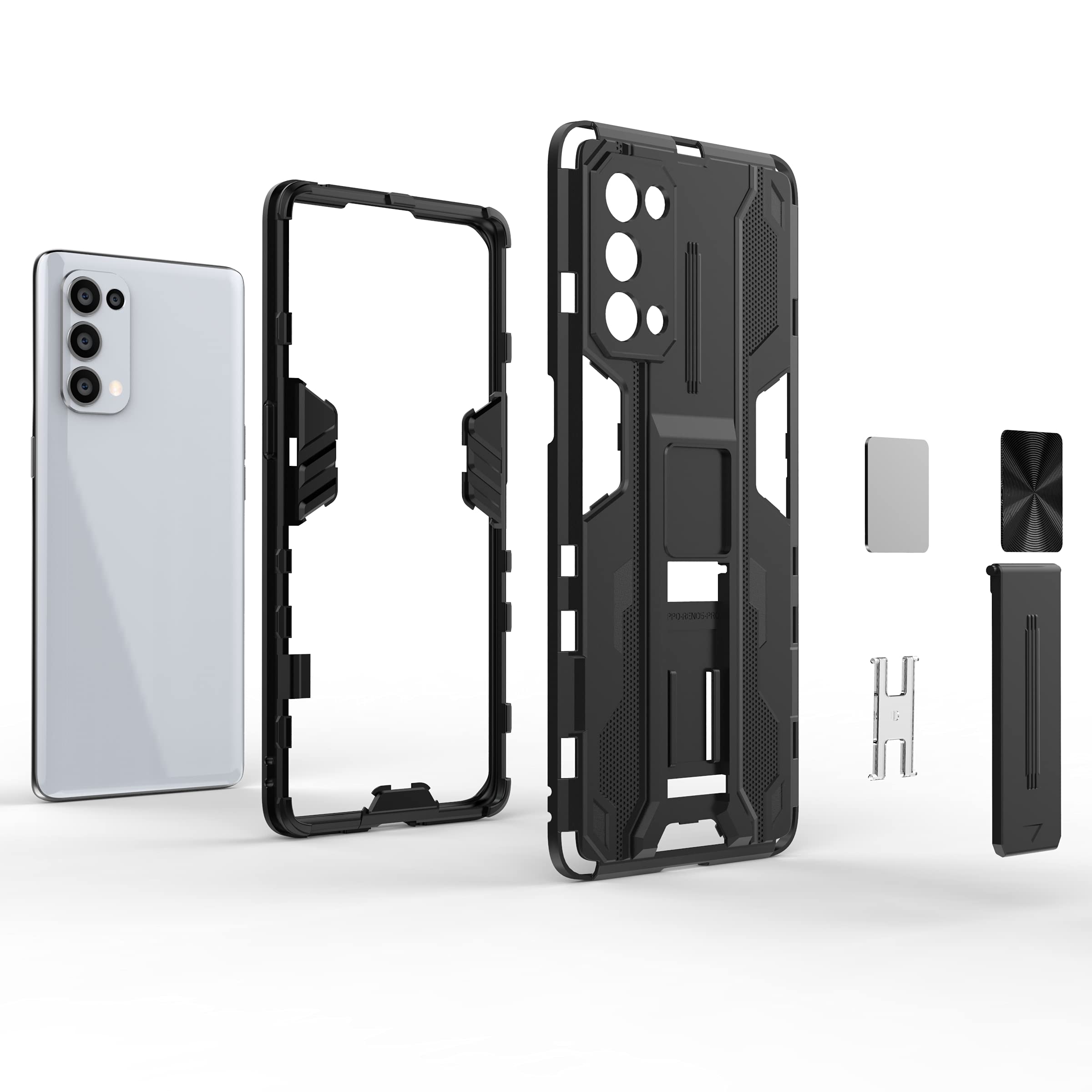 UPLAI Cover per Realme 10 4G, Ultra Sottile Antiurto Custodia con