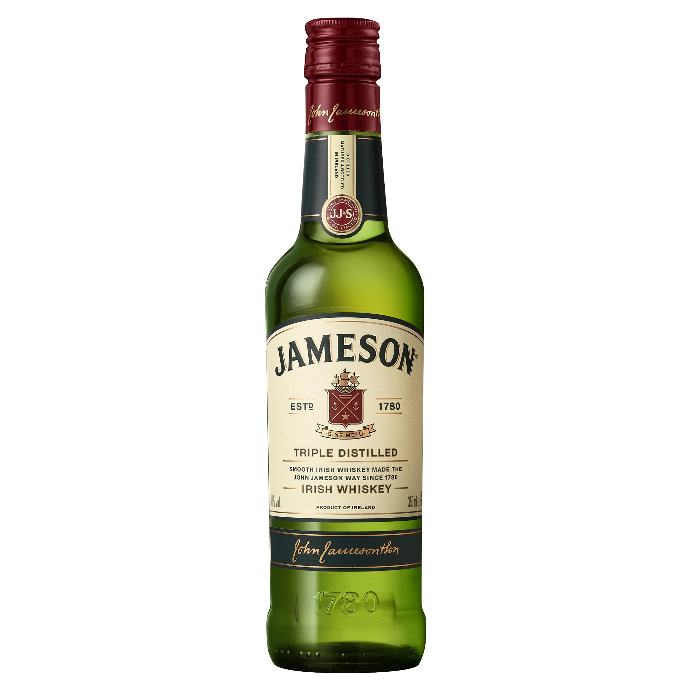 Jameson Irish Whiskey Original Blended and Triple Distilled, 35cl