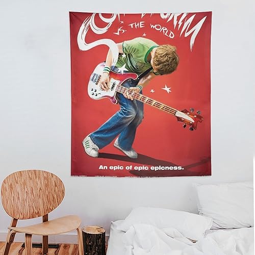 Miniatura 7 de Scott - Tapiz de película Pilgrim Vs The World (1) tapiz de pared, tapices de pergamino, pintura, imagen, sala de estar, decoración del hogar y