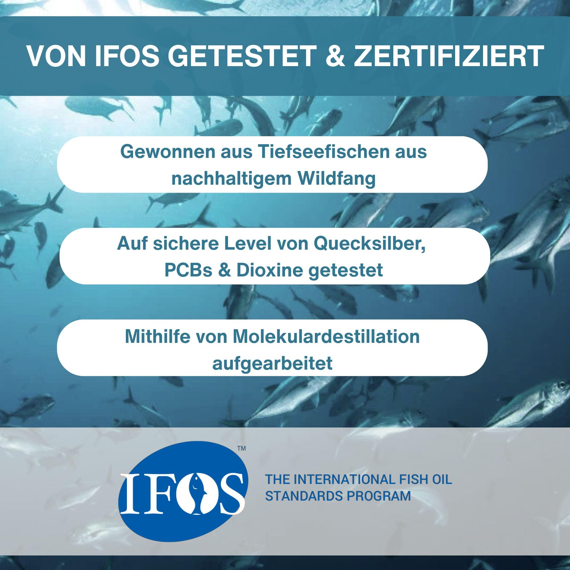 Igennus Pharmepa Restore, 1000mg reines EPA, IFOS-zertifiziert | Omega-3 rTG Fischöl, 60 Weichkapseln, 90%-ige Konzentration, dreifache Stärke, aus nachhaltigem Wildfang, Zitrusgeschmack