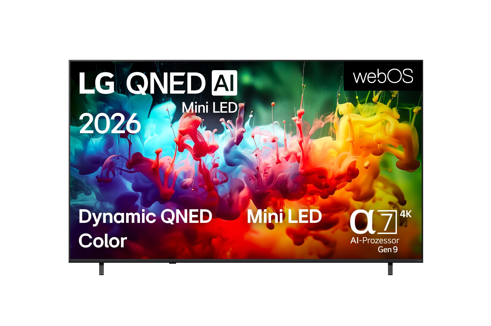 LG 55QNED7EB3C TV 55 Zoll (139 cm) 4K QNED Mini LED AI TV (α7 Gen9 4K AI Prozessor, webOS 26, 60Hz (VRR bis zu 60Hz)) [Modelljahr 2026]