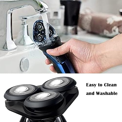 Miniatura 5 de SH5052 - Cuchillas de repuesto para afeitadoras Norelco Series 5000, cabezales de cuchilla de afeitar de repuesto SH50 para Philips Electric Razor