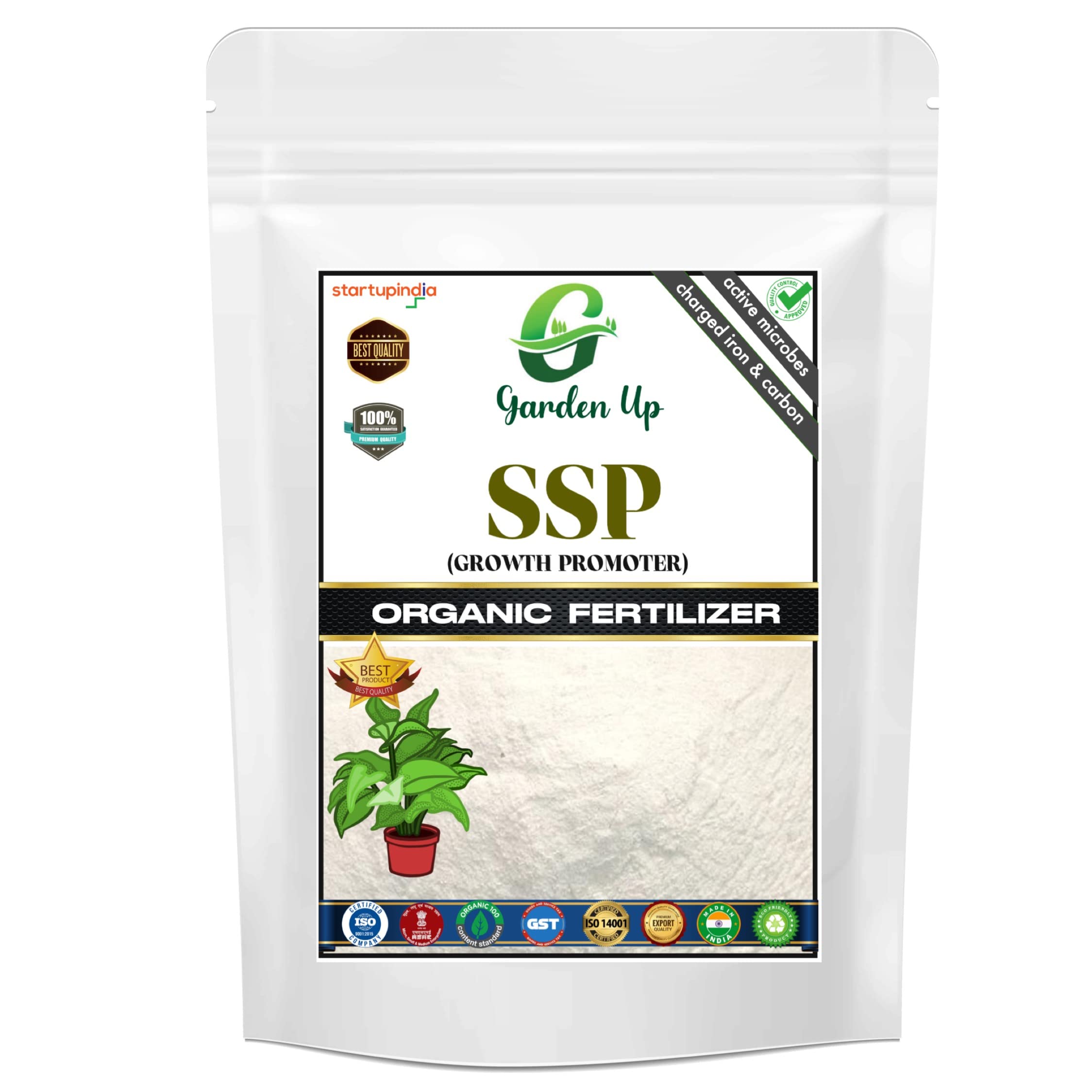 Garden up™ SSP Organic Fertilizer & Growth Promoter (1800 gm) (B0B797Z765) Amazon Price History, Amazon Price Tracker
