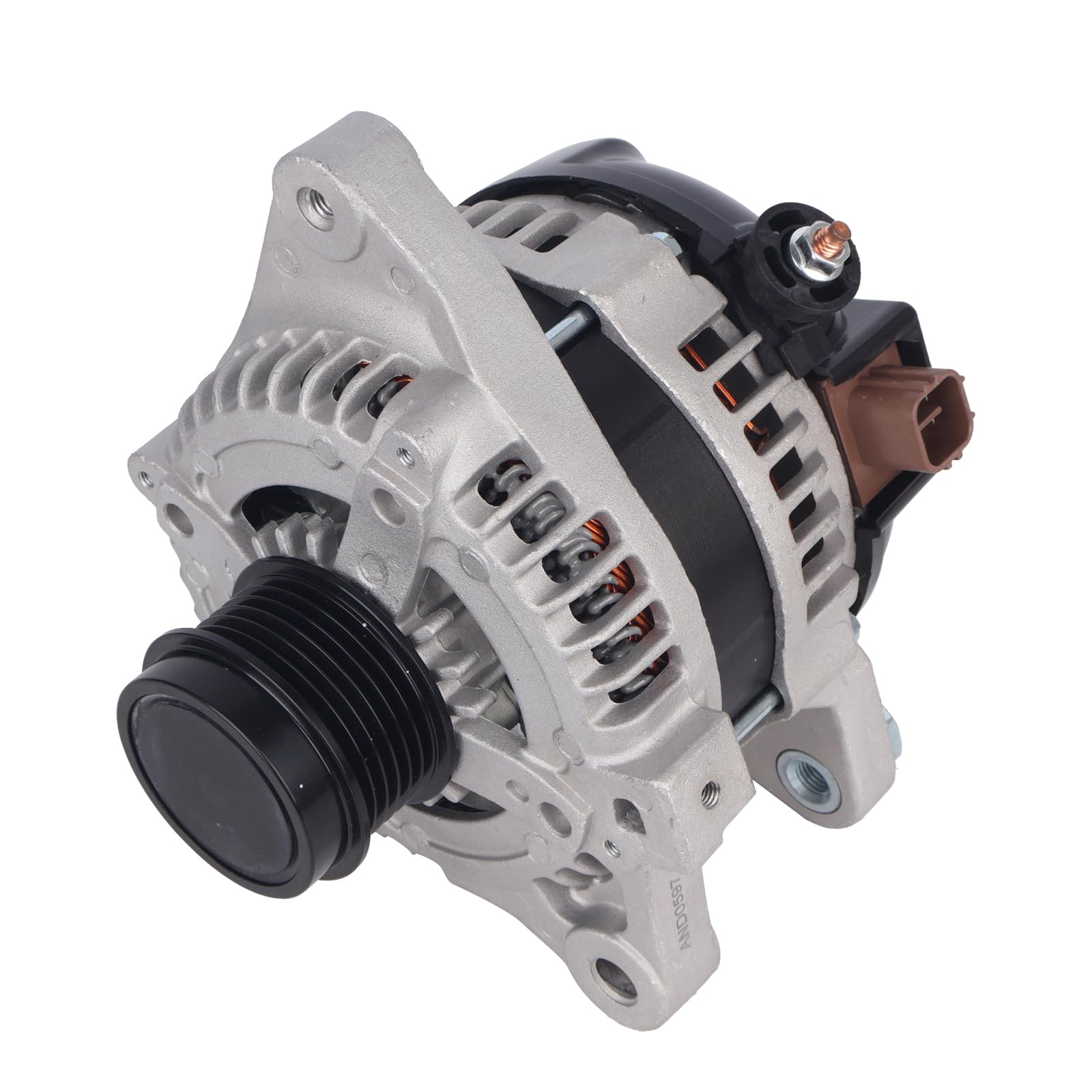 KUSATEC AND0597 New Alternator Fit for Toyota Corolla Matrix 2011 2012 2013 1.8 L4; 12V 110A OE 11577N 27060-0T130