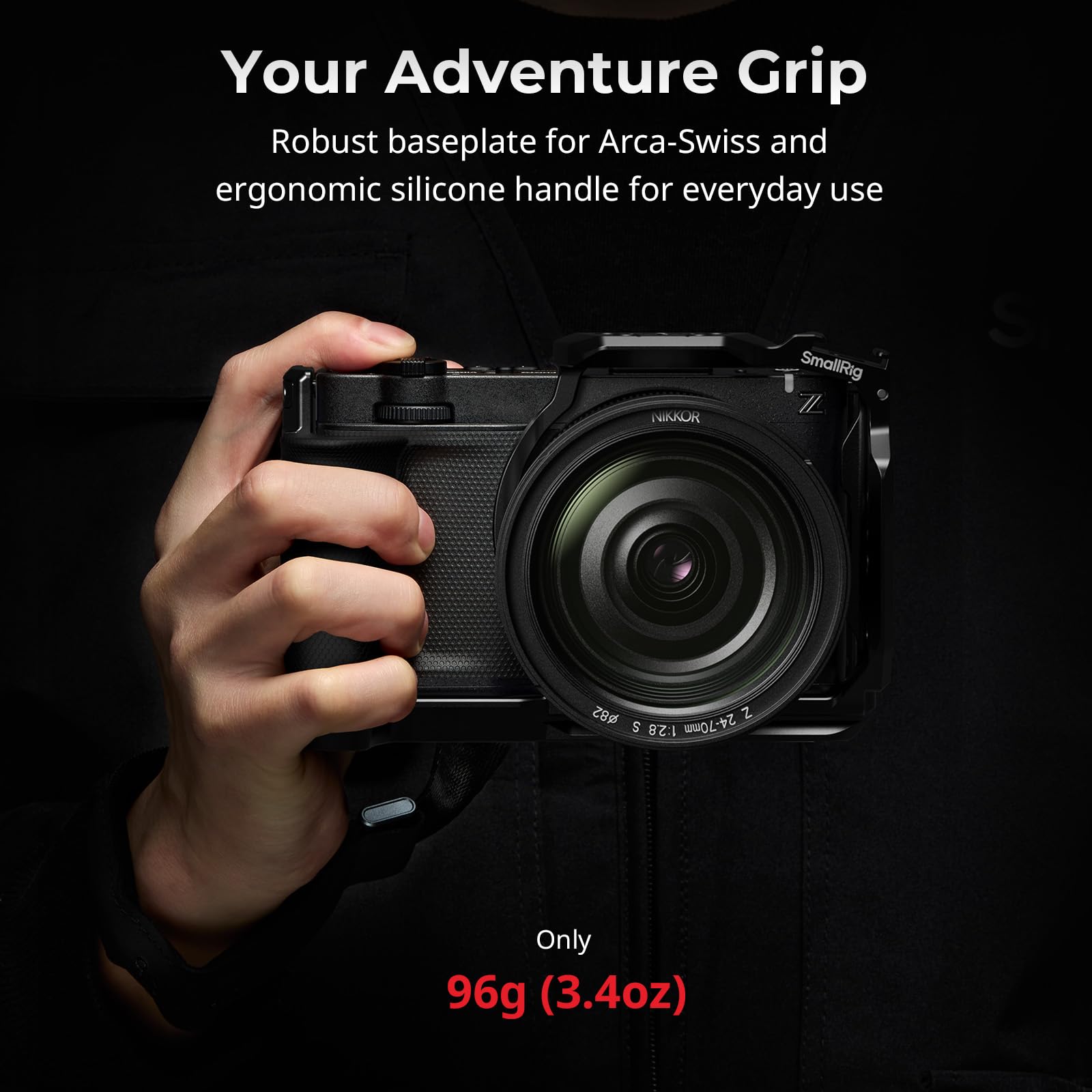 Amazon | SMALLRIG HawkLock クイックリリース拡張ケージ ハンドル付き