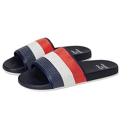 Janie and Jack Red White Blue Slide (Toddler/Little Kid/Big Kid) Boys Shoes