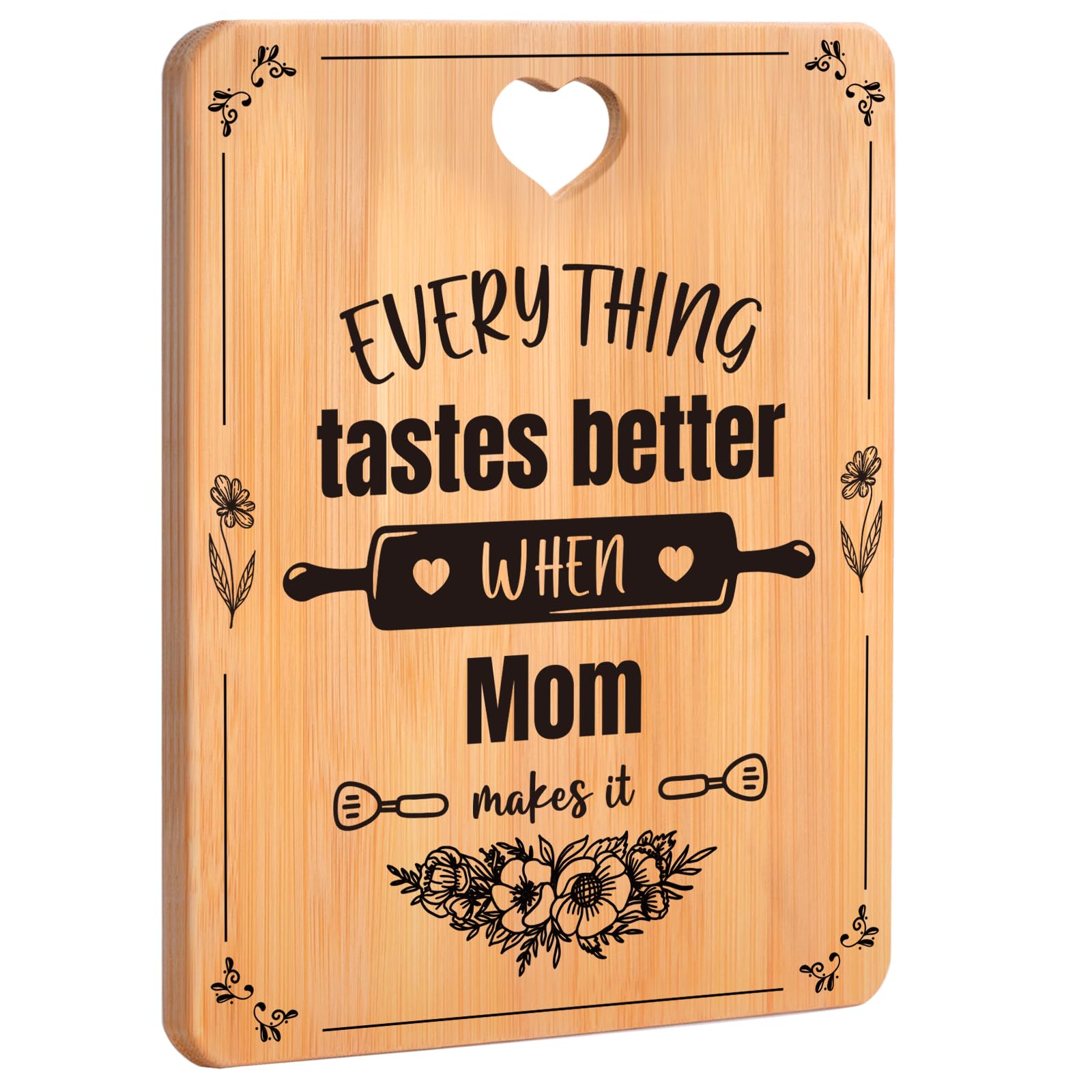 Cadeaux d'anniversaire pour maman : sublimez sa cuisine avec cette planche en bambou