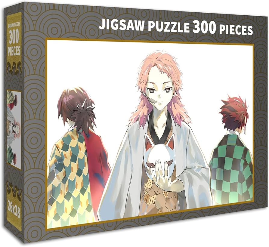 Amazon | 鬼滅の刃 パズル 300ピース 冨岡義勇 炭治郎 錆兎 鬼滅