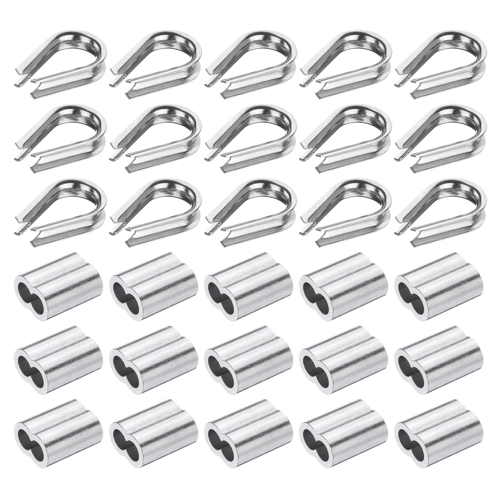 Serre-câble M6 en acier inoxydable 304 PATIKIL pour accastillage et architectures modernes