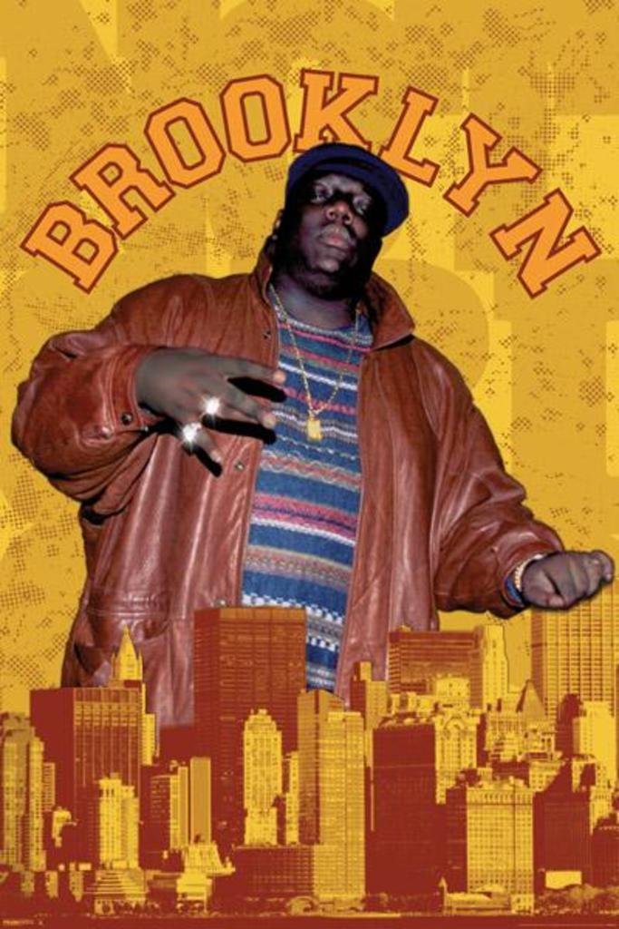 Amazon.co.jp: Notorious Big Poster 24X36 King Brooklyn Nyc 30120