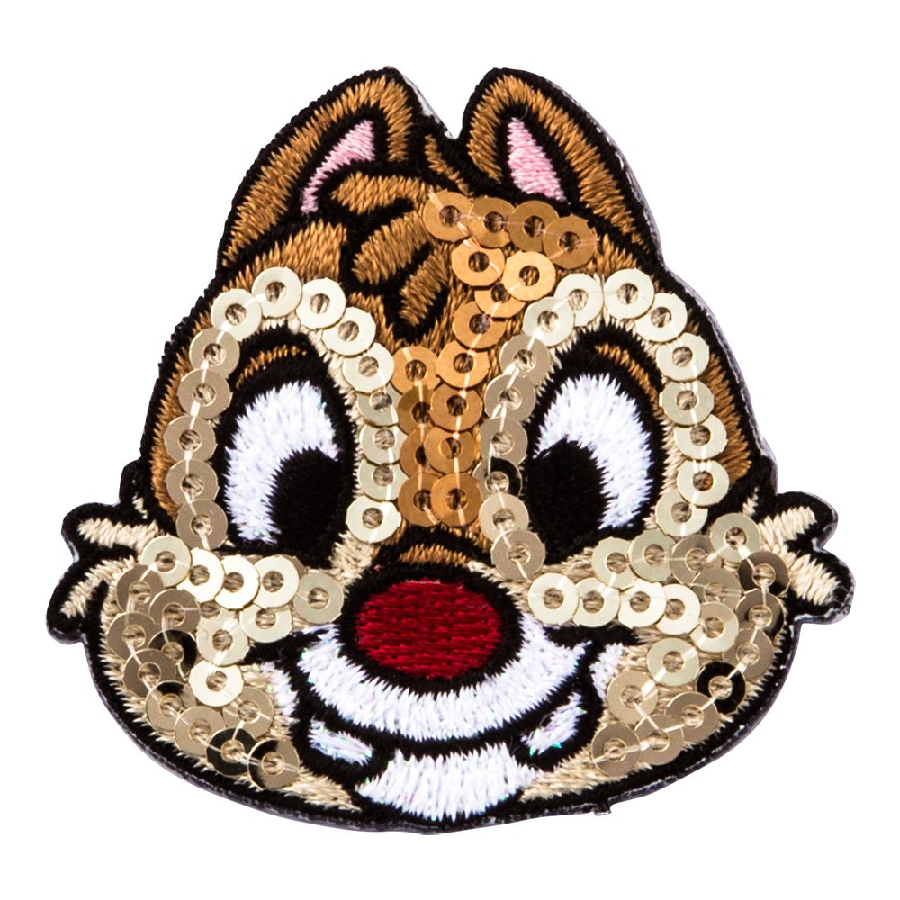 Minoda Disney Chip and Dale sequin embroidery Dekoshiru DISNEY DALE D01R8824