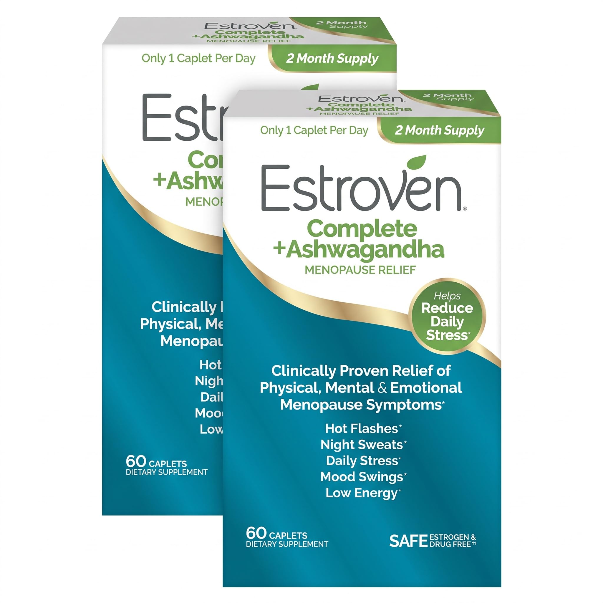 Estroven Complete + Ashwagandha Menopause Supplement for Women, 60 Count — Amazon image 12