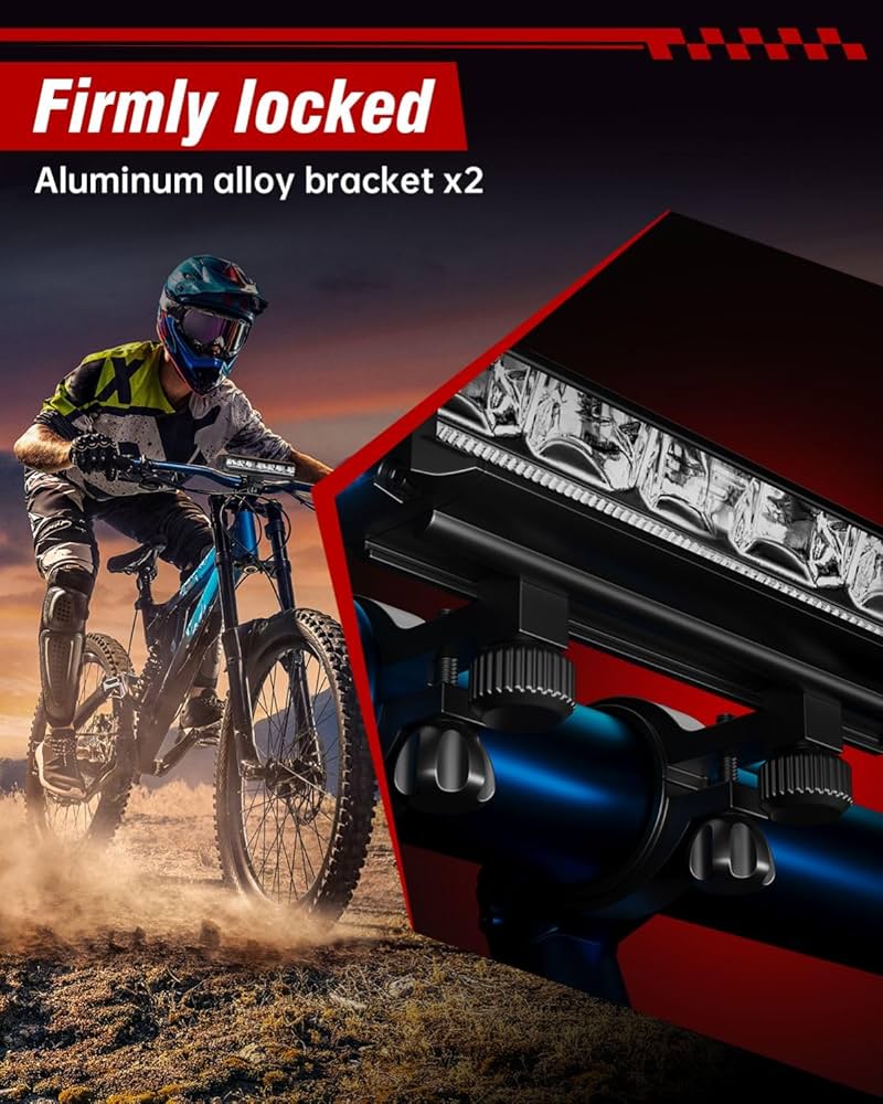 Luci Bici Ricaricabili USB Anteriore E Posteriore - Fanali LED Per MTB, Strada E Monopattino - Foto 4