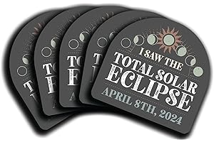 (5 Pack) I Saw the 2024 Eclipse Sticker for Laptop