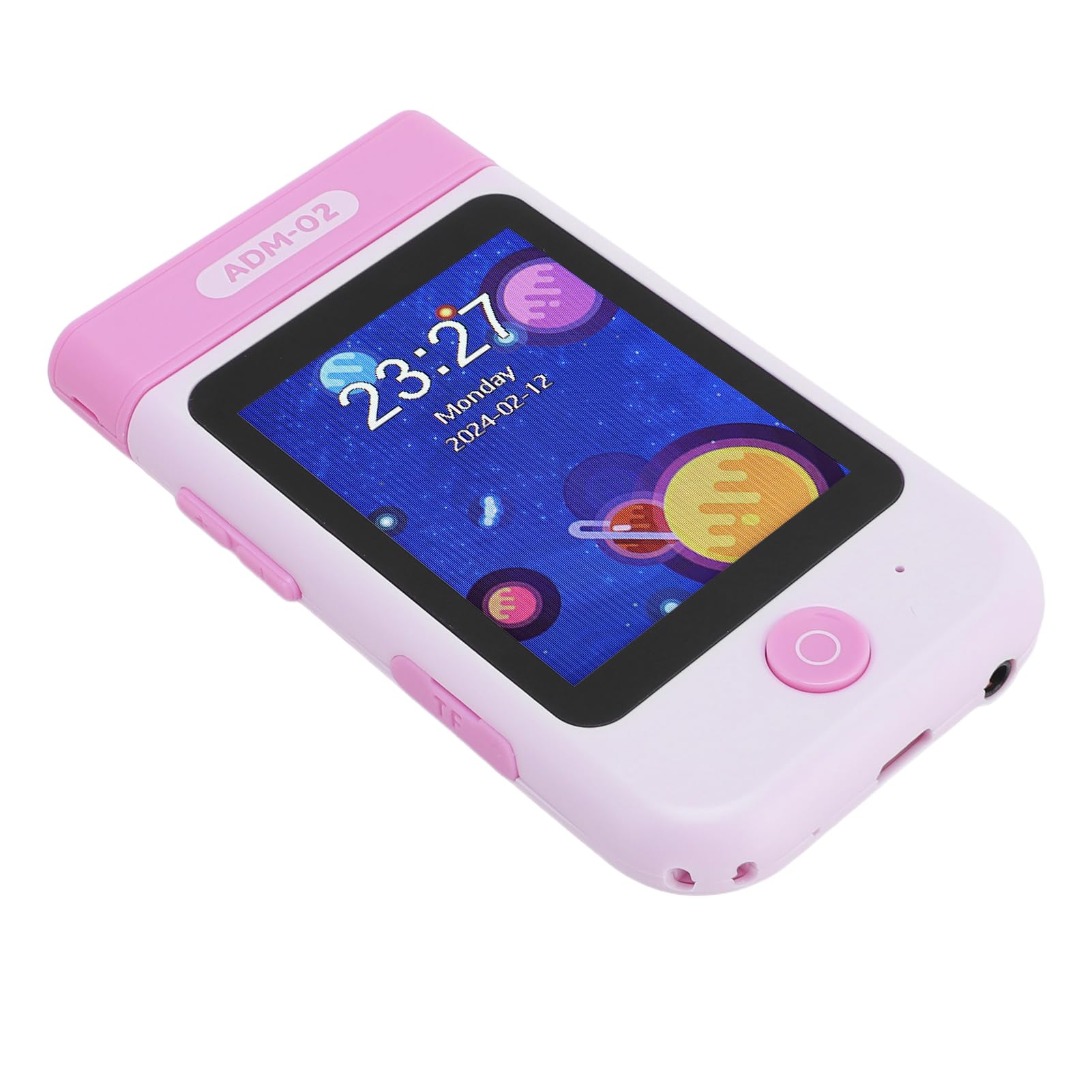 Juguete de Teléfono Celular para Niños con Pantalla Táctil (Rosa Claro)