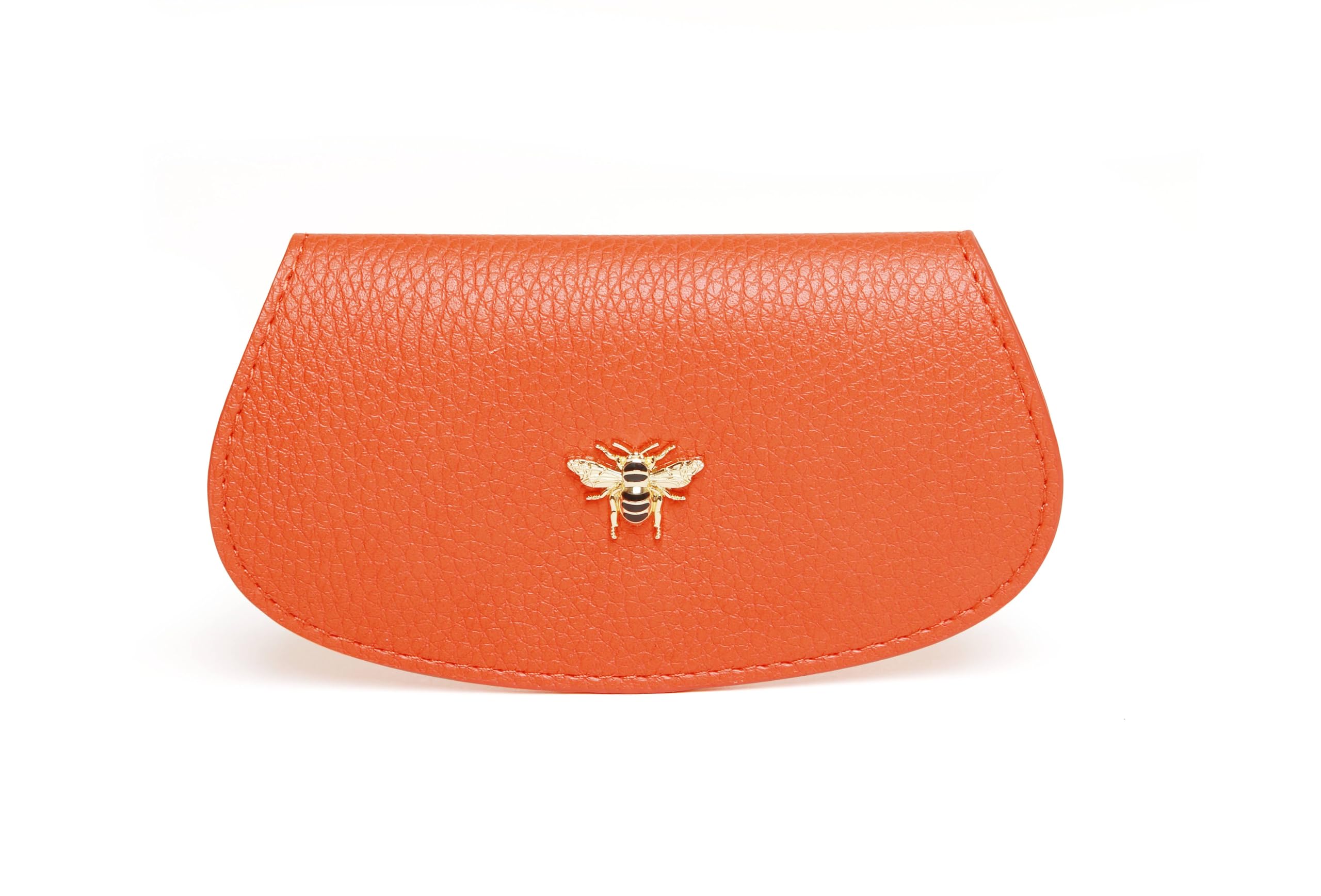 Alice Wheeler Unisex Orange Stylish Glasses Case (Orange)