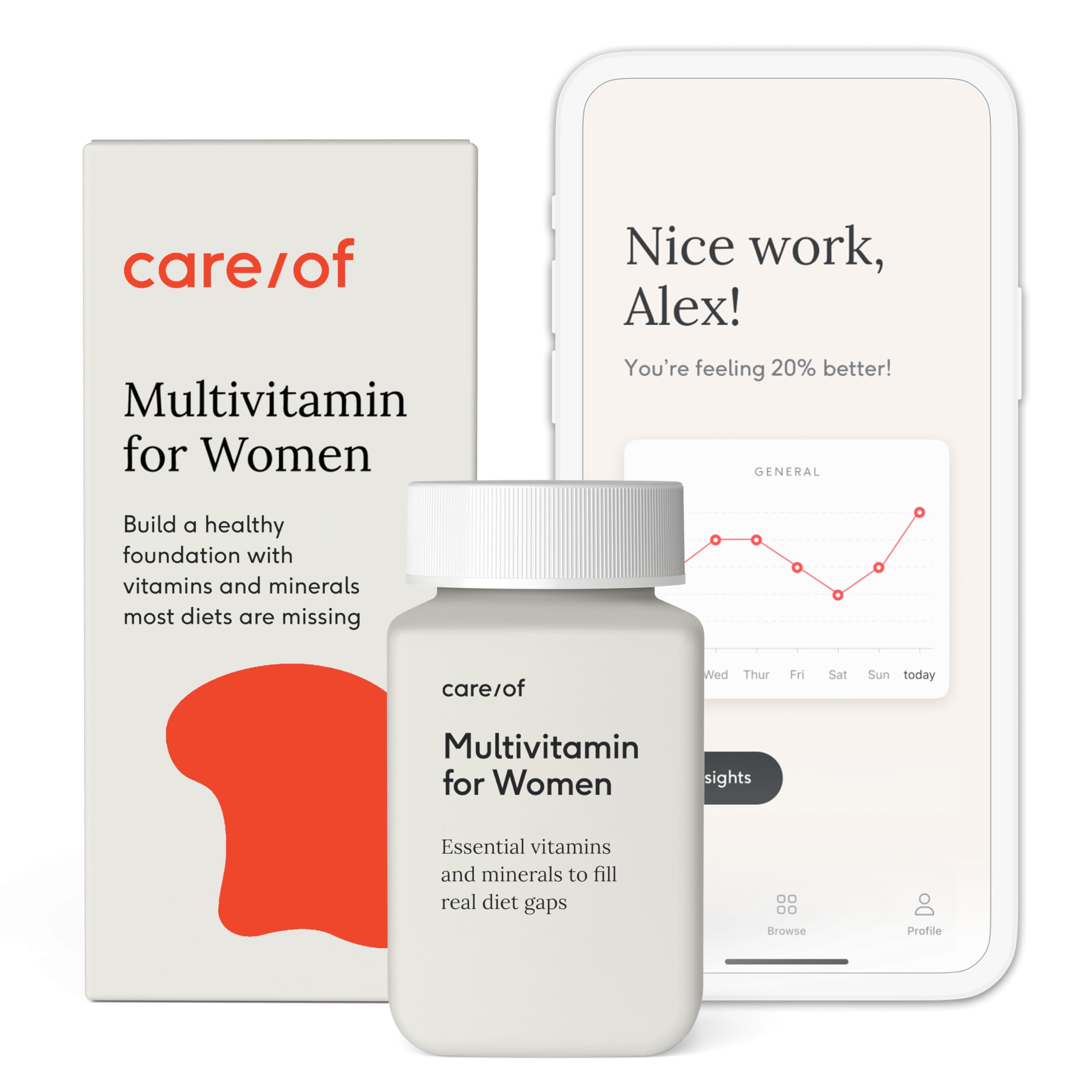 Care/ofMultivitamin for Women (60 Count, 30 Day Supply)