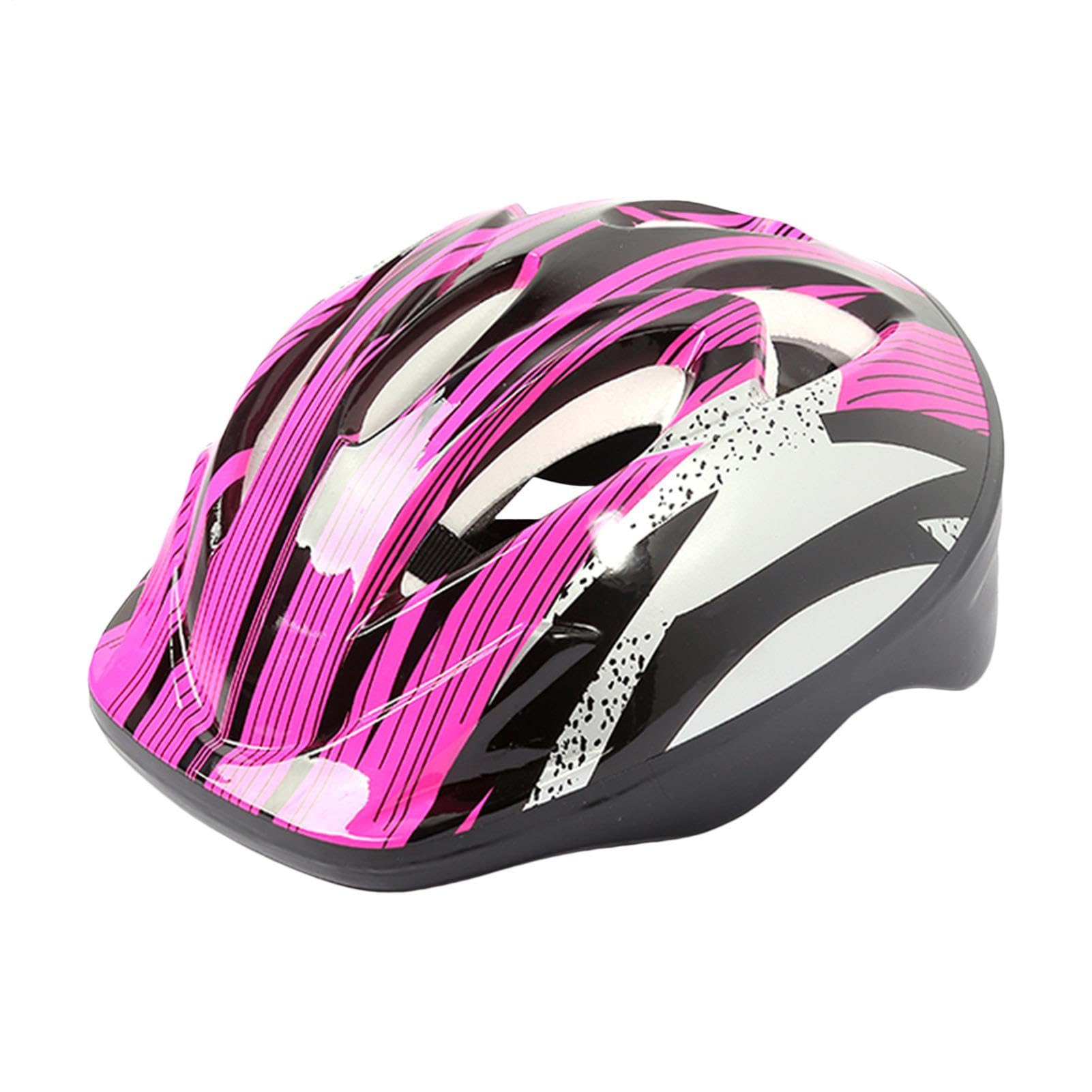 Kids Helmet - Bike Helmets For Kid, Kids Cycle Helmet Childrens BikeHelmet, Adjustable Bicycles Scooter Skating CycleHelmet 53-55cm, BikeHelmet For 3-8 Years Old Boys Girls