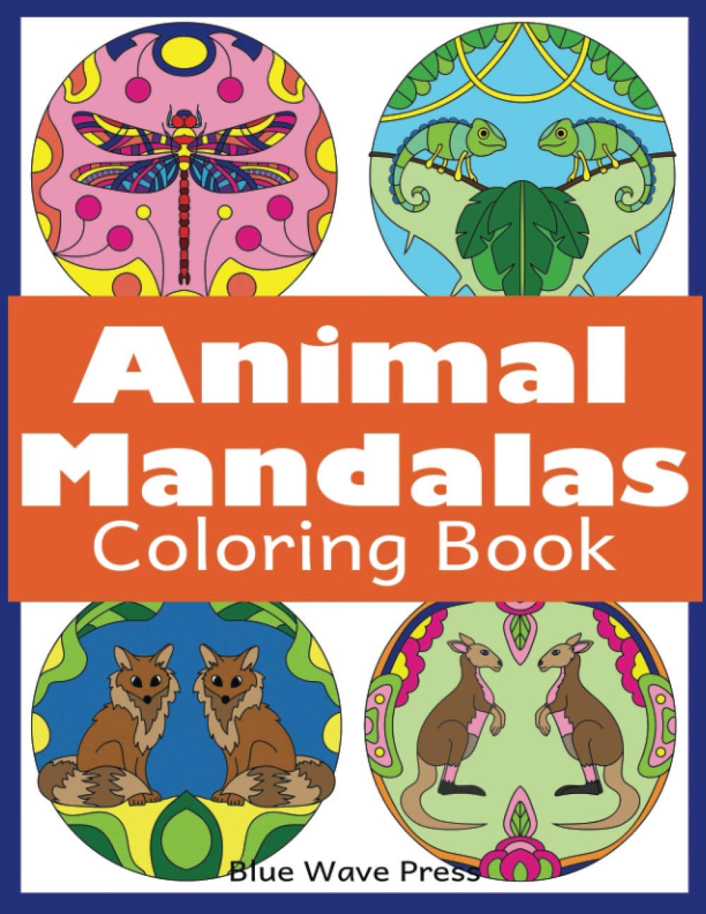 Animal Mandalas Coloring Book