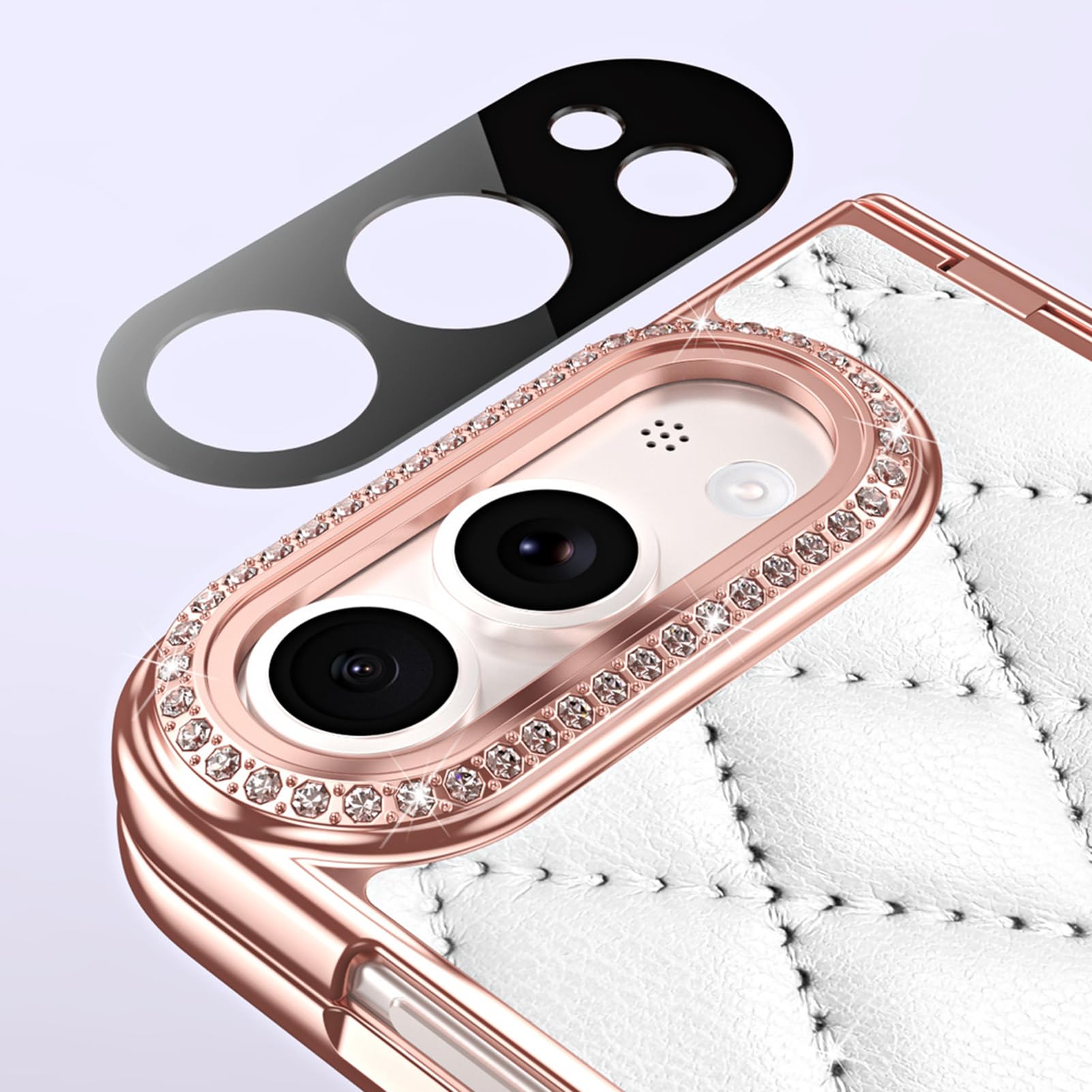 Luksusowe etui na iPhone Duo, Pokryty Ekranem Skóry Ochraniacza