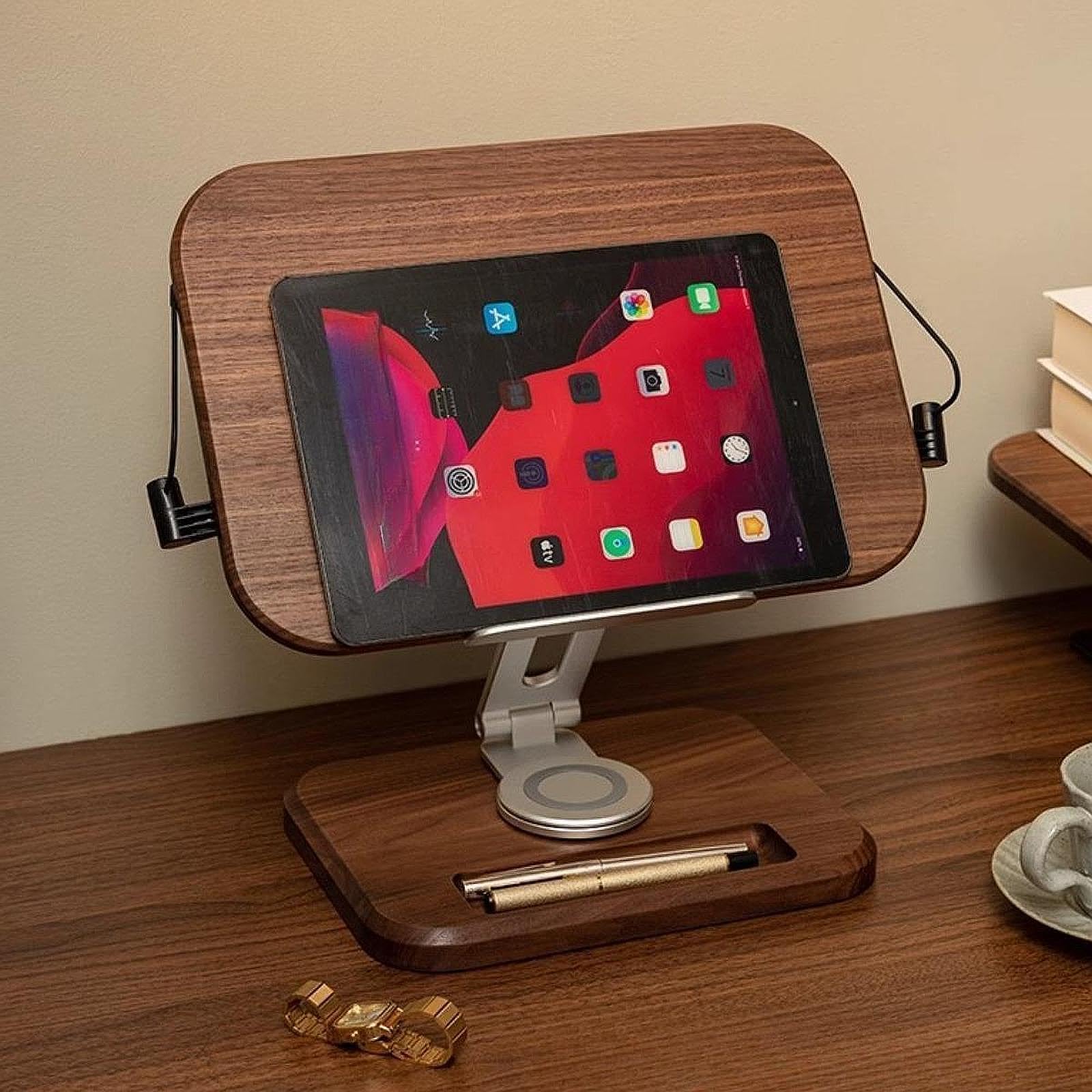 Soporte para Libros, Atril de Escritorio Estable para Partituras, Cuadernos Y Libros de