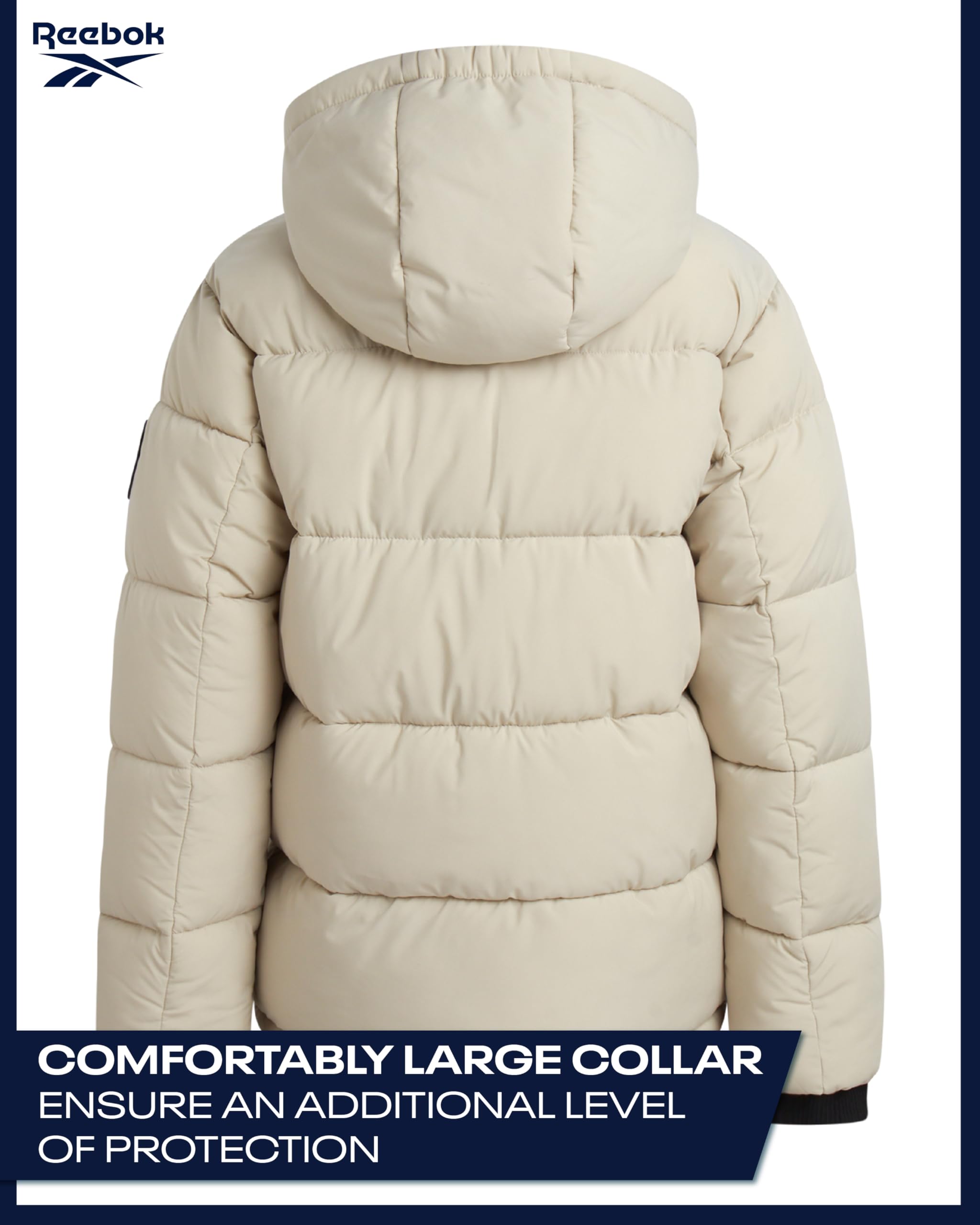 Reebok B Stretch Puffer Jkt Giacche Capispalla Bambini e ragazzi