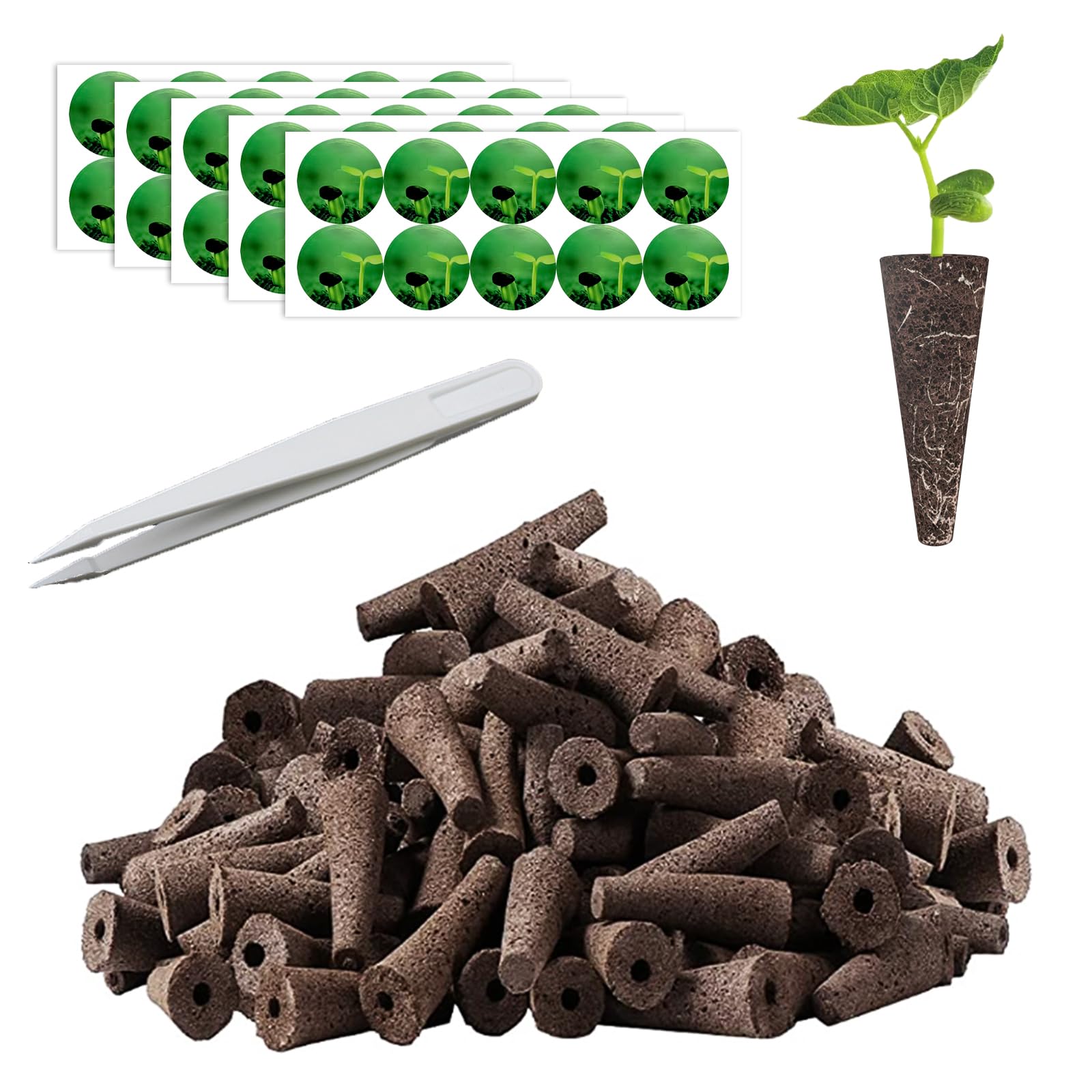100 PCS Seed Pod Kit for Aerogarden, Grow Anything Kit with 50pcs Grow  Sponges, 50pcs Pods Labels, Hydroponics Pods Replacement Compatible with  Hydroponics Growing System from All Brands : Amazon.sg: Garden