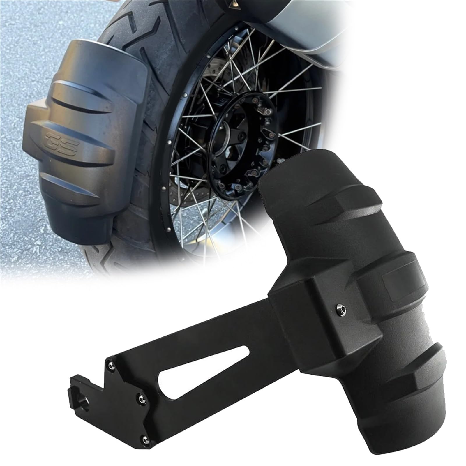 Accessori per motociclette Per BMW F800GS F700GS F800R F650GS 2008-2017 Accessori Moto Parafango Posteriore Paraspruzzi(BlackA)