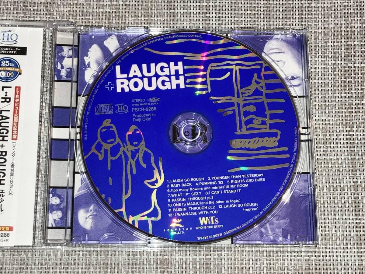 CD】L⇔R/エル・アール/LAUGH+ROUGH/UHQCD/2017年盤