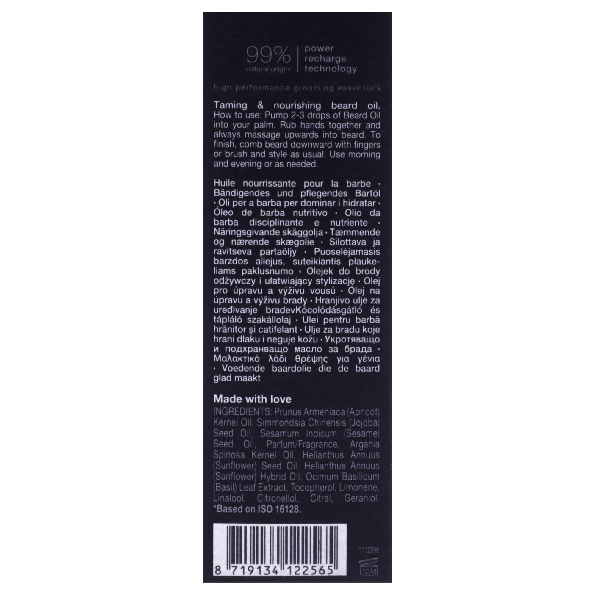NOVA ENGEL Męski Beard Oil 30 Ml