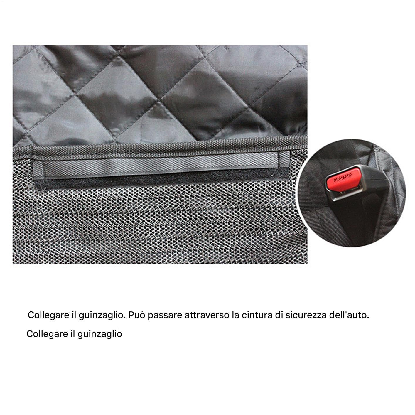 Protectora Para Asiento De Coche Para Mascotas Protector De Asiento En | Hamaca De Vehículo Resistente De Para SUV Sedán Viajes Por Carretera Acampada