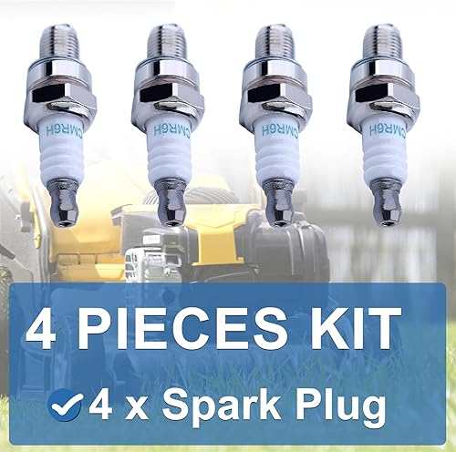 Miniatura 3 de AUMEL CMR6H - Bujías estándar de repuesto para NGK CMR6H Stihl FS90 FS100 FS110 FS40 FS50 FS56 HL90 HT100 KM90 BR500 para Husqvarna 150BT 355 0BT