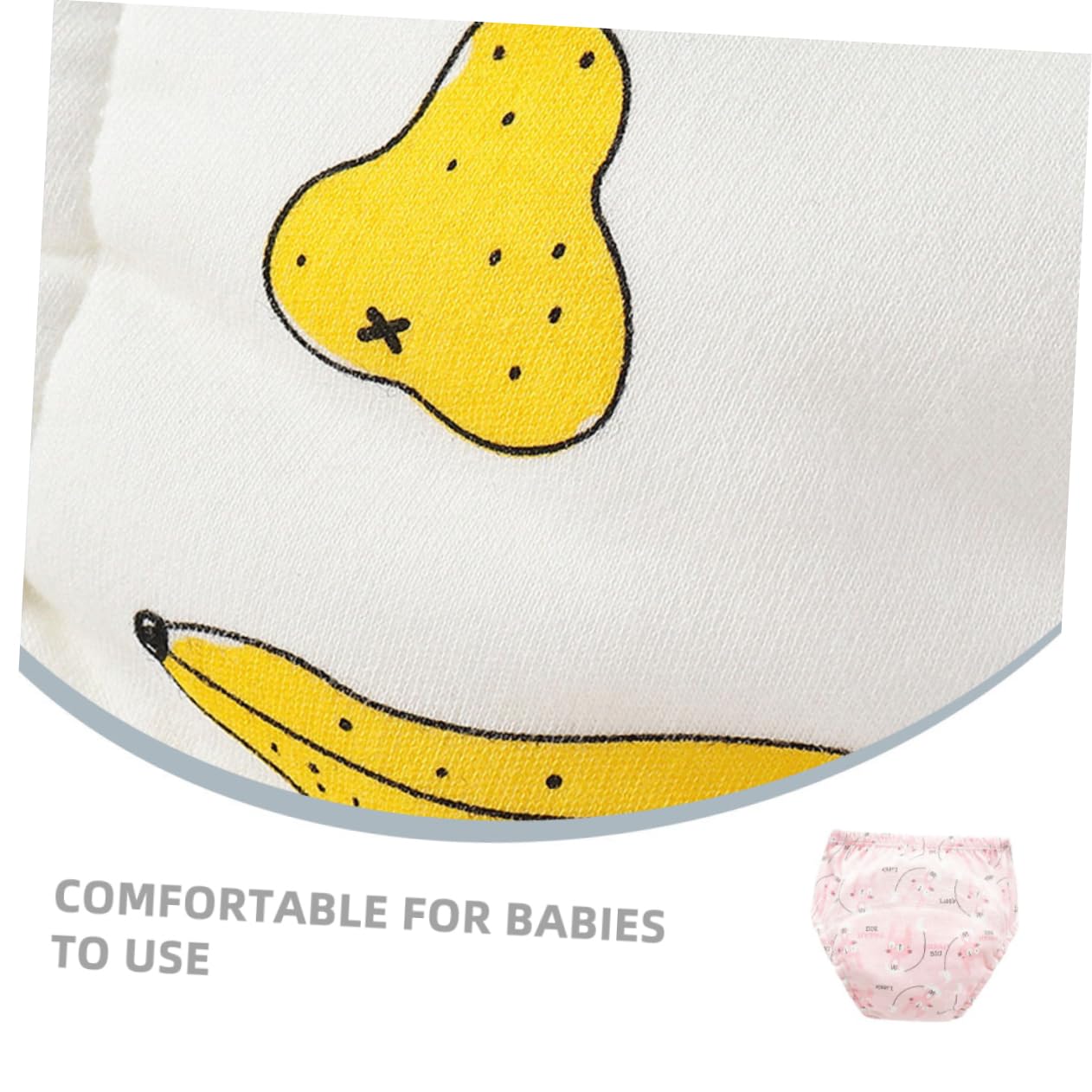 GALPADA 6piezas De Reutilizables Para Bebés Diseño y Transpirable s Varios estilos Algodón Para Entrenamiento De Baño