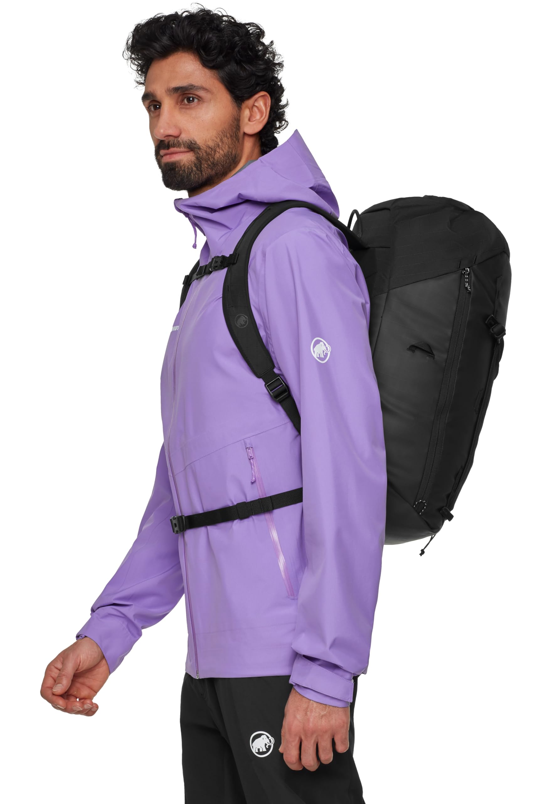 Mammut Alto 34 | Zaino da Viaggio e Lavoro con Scomparto per Laptop e Porta Bastoncini da Trekking | Nero, 34 l