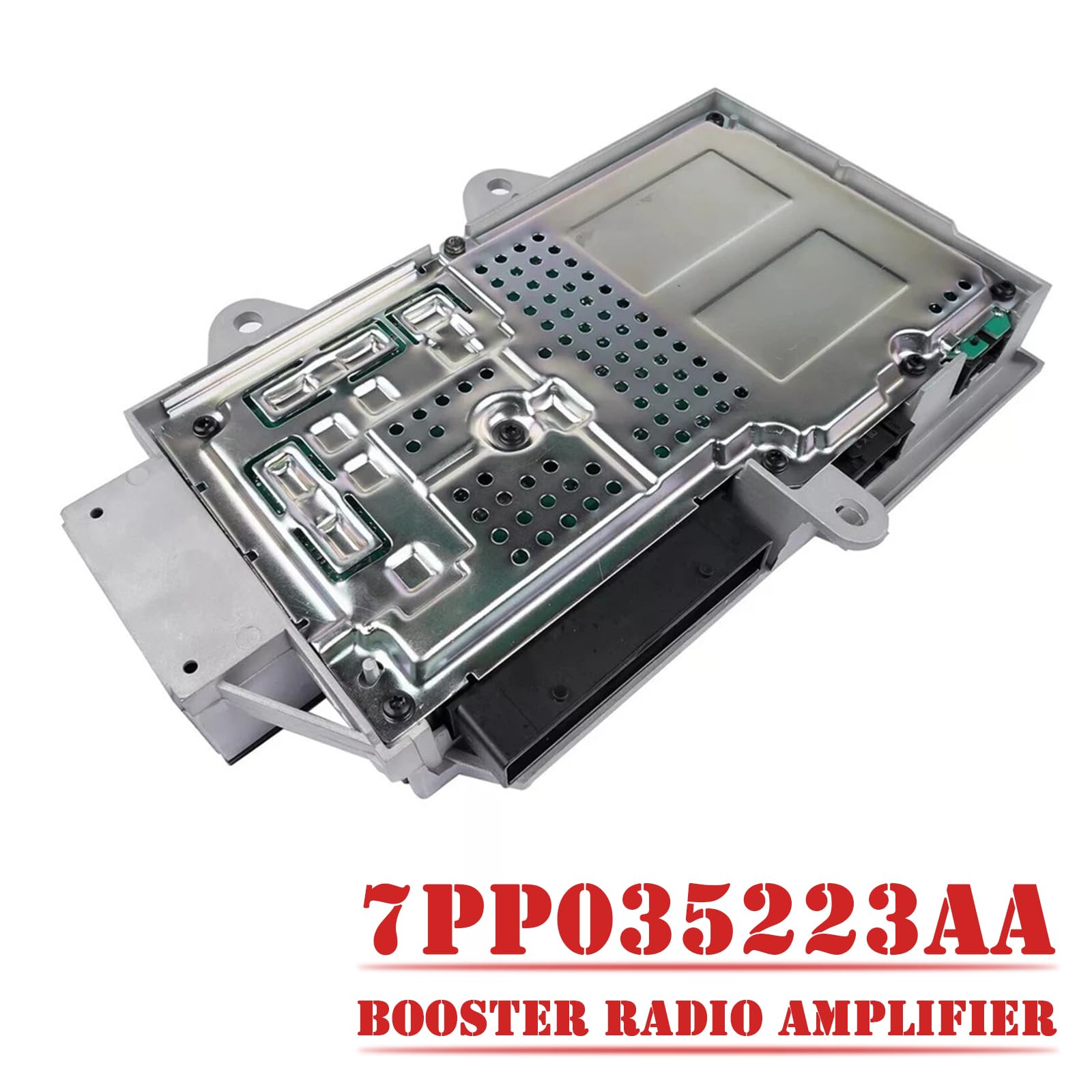 Amplificateur de Radio Booster 7PP035223AA pour Porsche 911 2009-2016 pour Boxster Cayenne Cayman Macan Panamera, Remplacement 7PP-035-223-AA 7PP035223F 7PP035223K 7PP035223P
