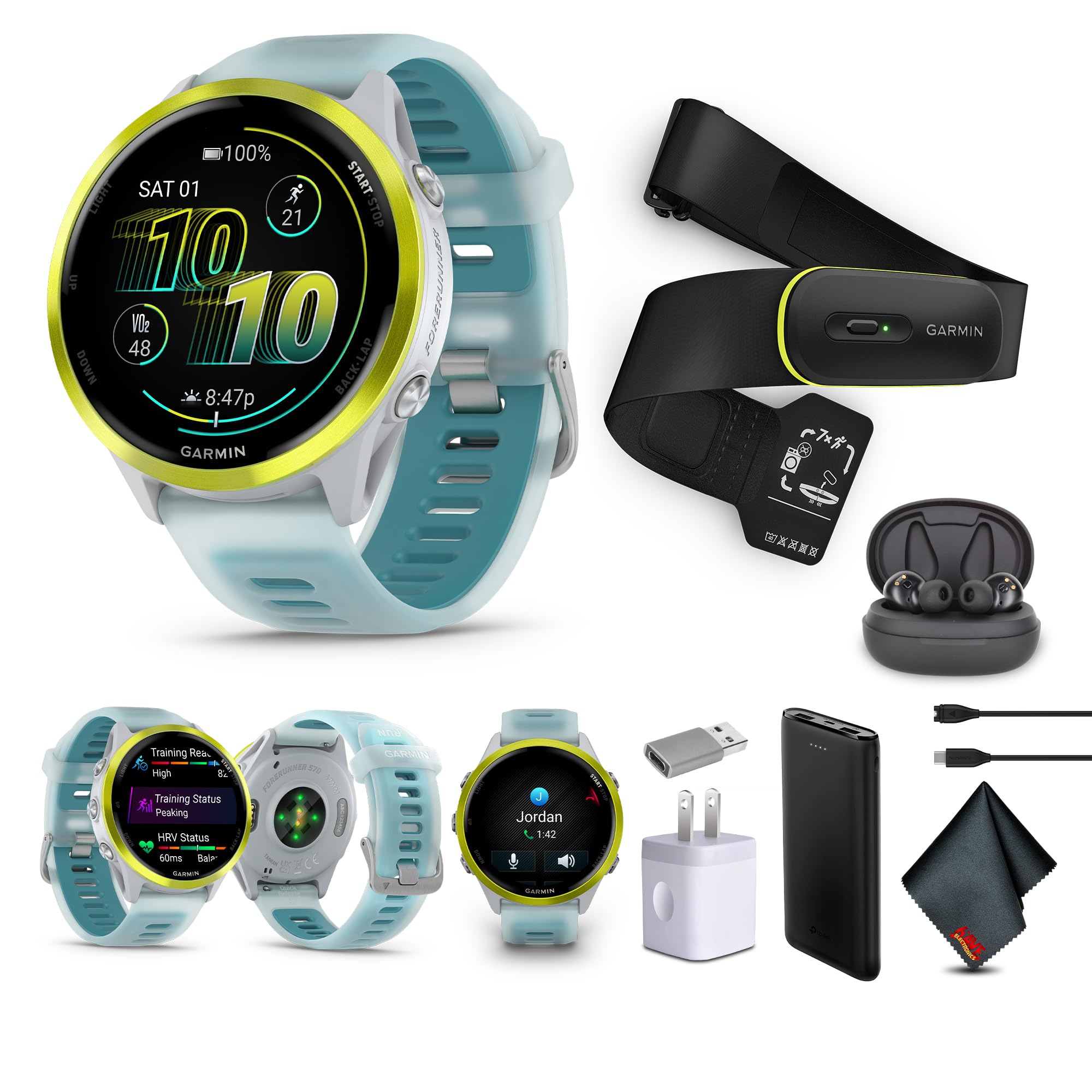 Amazon.com: Garmin Forerunner 570 Running Smartwatch, 47MM
