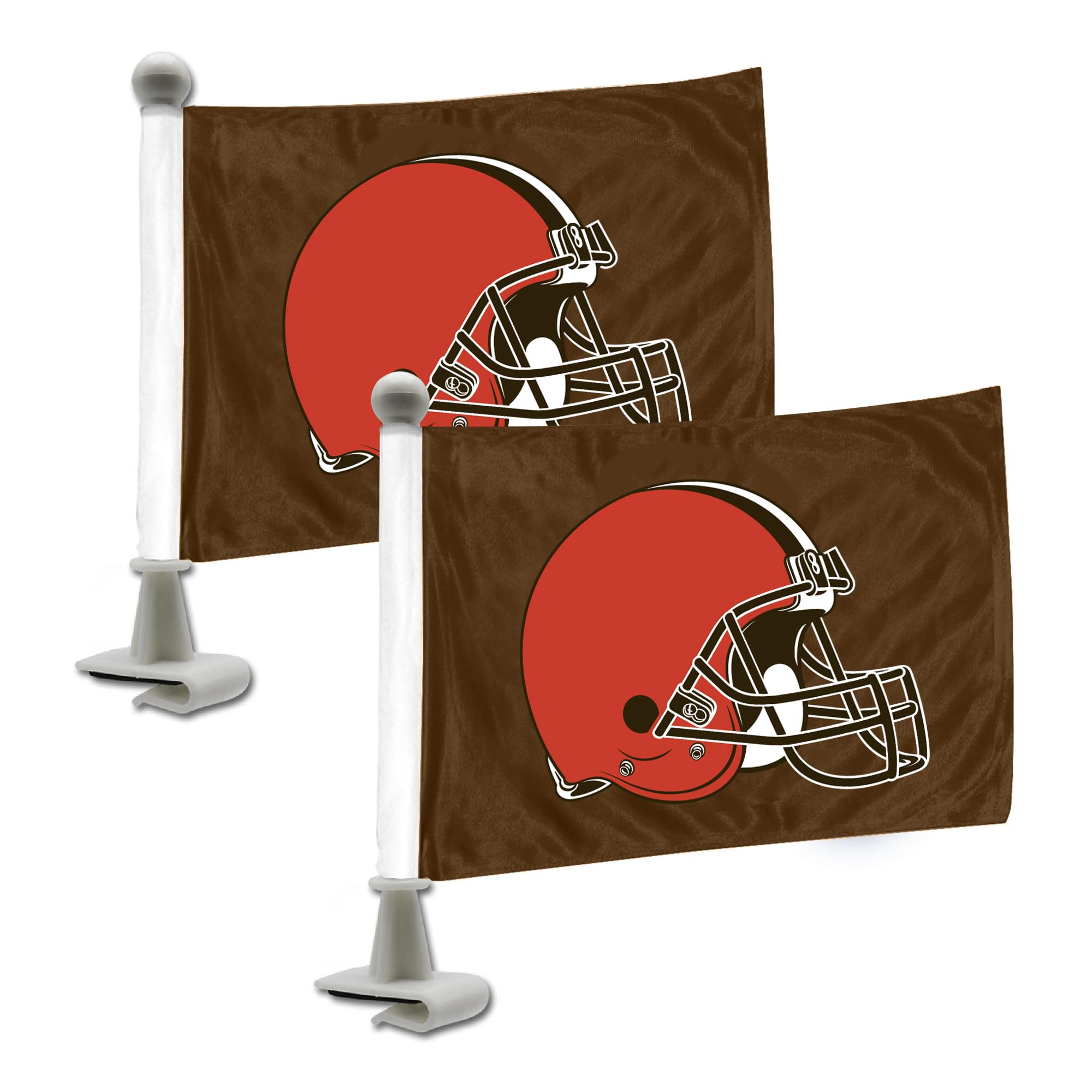 FANMATS 61863 Cleveland Browns Ambassador Car Flags - auto accessories | Mubboo