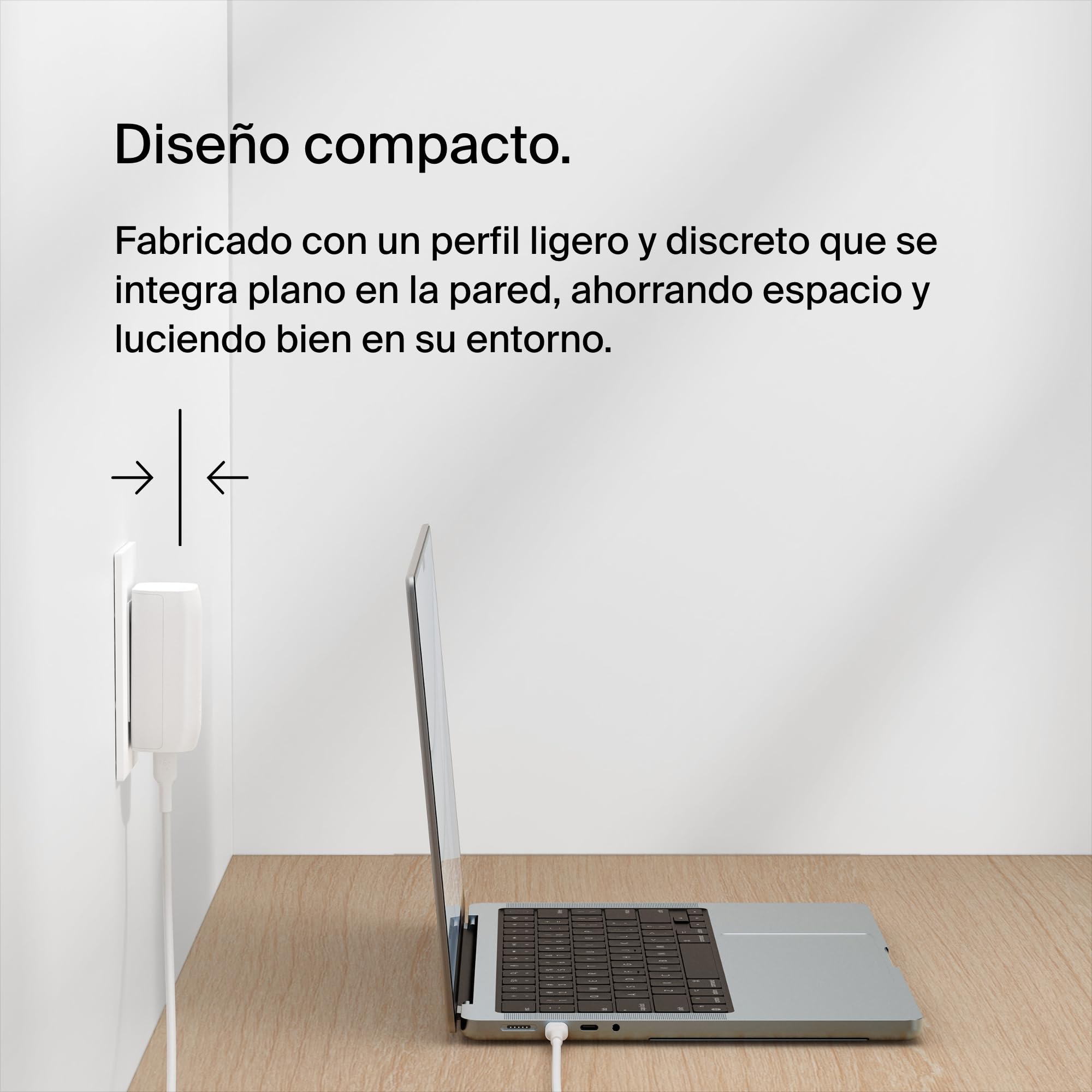 Belkin Cargador de Pared con 3 Puertos USB-C y PPS a 67 W BoostcCharge Pro, Carga rápida USB-C PD 3.1 para la Serie iPhone 16, 15, MacBook Pro, AirPods, Galaxy y Otros con Power Delivery, Blanco