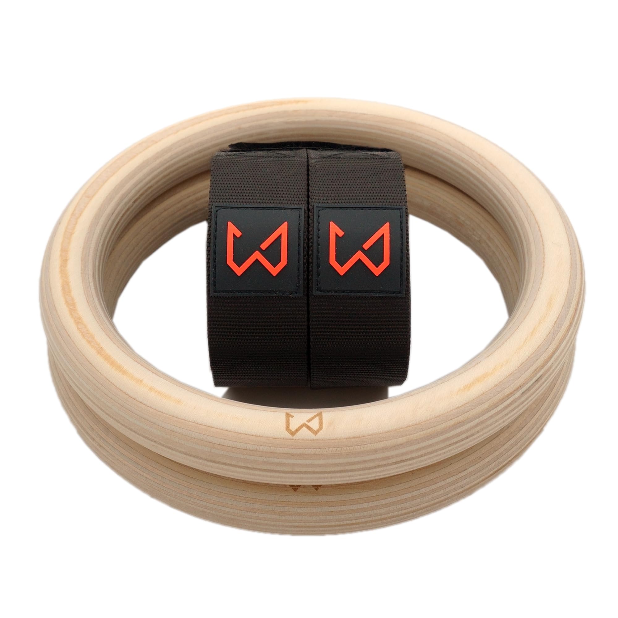 Anillas de Madera para Calistenia de Abedul 28 mm 32 mm Correas 5 m V1 V2
