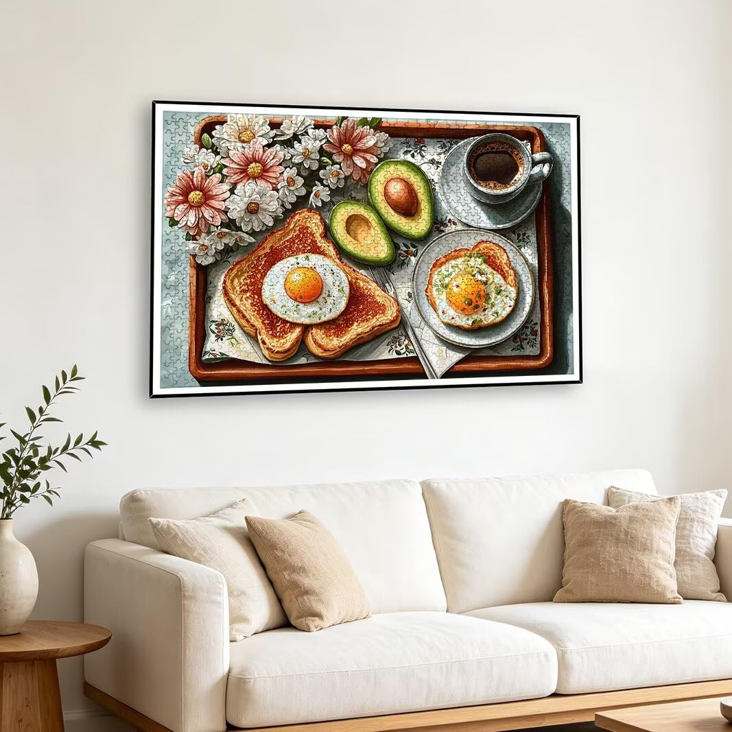 Puzzle Nourriture, Puzzle 1000 Pièces Adultes, Puzzles pour Décor -2147