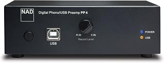 NAD PP-4 Audio Component Preamplifier, Black