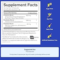 Vista 6 de Gundry MD® Bio Complete 3, probióticos 3 en 1 para la salud intestinal, suplementos probióticos para la digestión, suplemento que apoya