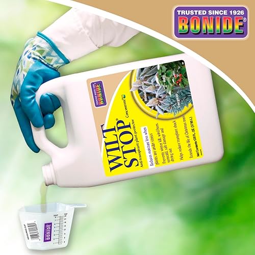 Miniatura 7 de Bonide 103 Wilt Stop Protector antitranspirante para plantas, 1 gal, concentrado