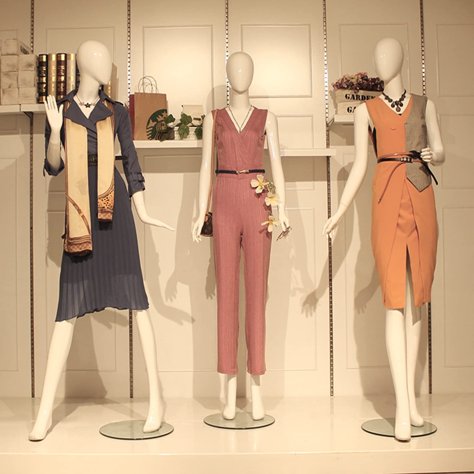Amazon.co.jp: 衣料品店向けの女性マネキン、取り外し可能なモデル