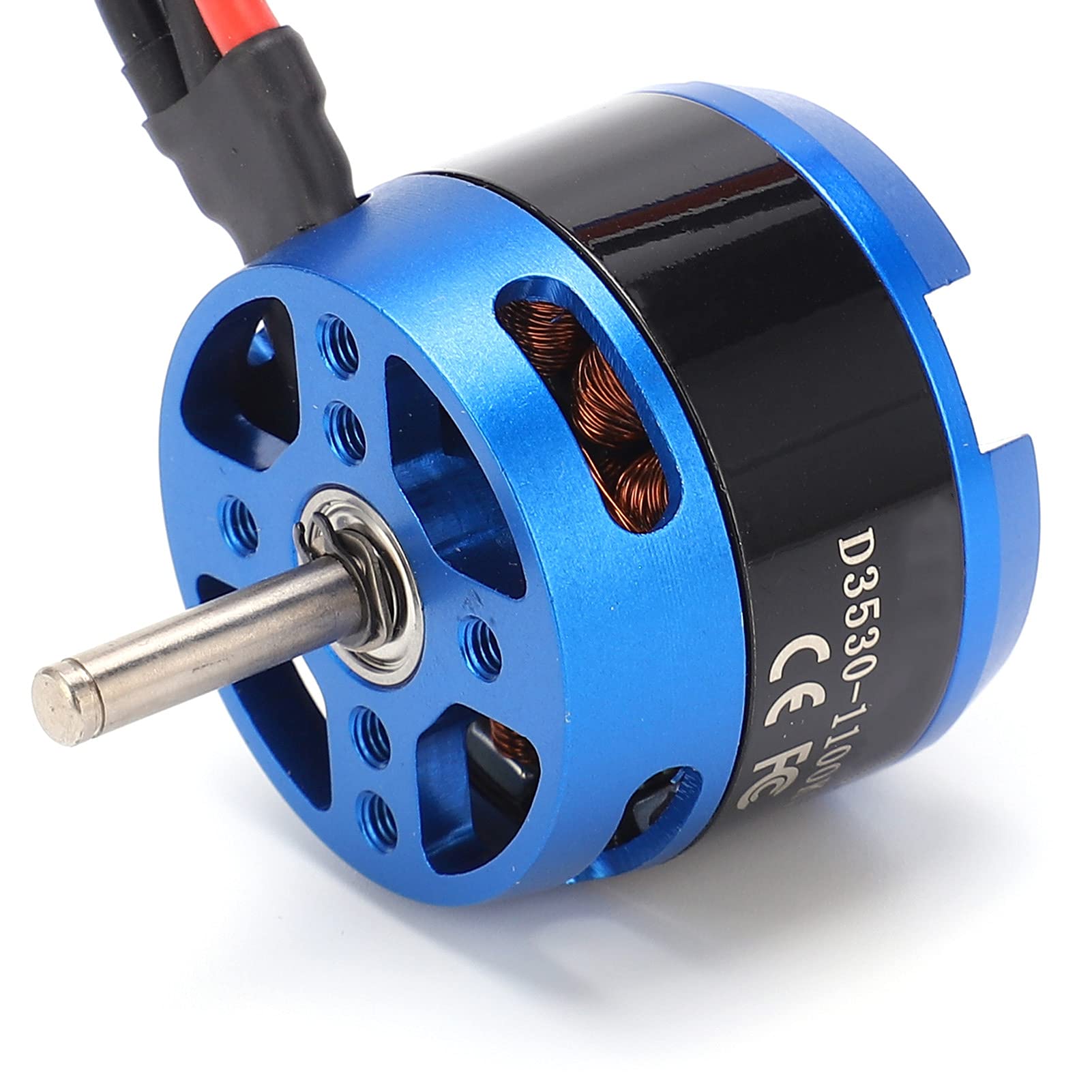 Dilwe Motor sin Escobillas, Alto Rendimiento, Control Remoto, Metal RC, Durable y Efectivo para Aviones Modelos RC, Drones, Proyectos DIY y Modelos de Coches