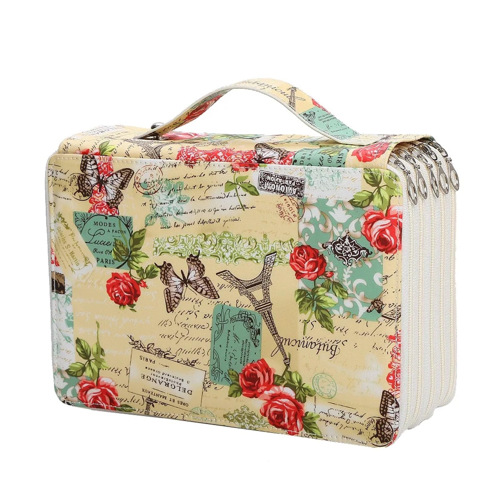 Estuche Para Lapices Estuche for lápices con 250 ranuras, estuche for lápices escolares, estuche for lápices de gran capacidad, organizador de papelería estético, 5 compartimentos Para Lapices(Style 1